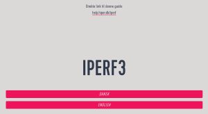 Hiper IPERF3 hastighedstest